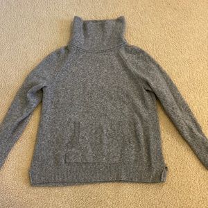 Marbled gray cozy sweater from LOFT